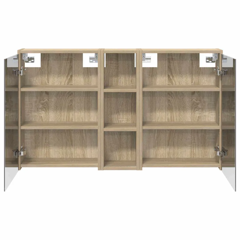 Vonios spintos komplektas 3 pcs 106 x 16 x 62,5 cm