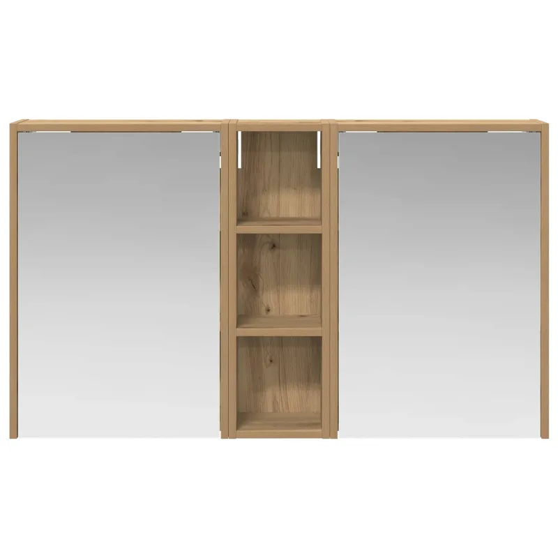 Vonios spintos komplektas 3 pcs 106 x 16 x 62,5 cm