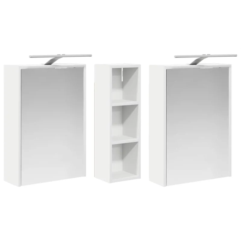 Vonios spintos komplektas 3 pcs 106 x 16 x 62,5 cm
