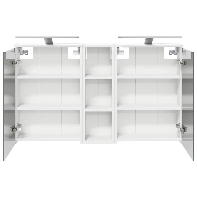Vonios spintos komplektas 3 pcs 106 x 16 x 62,5 cm