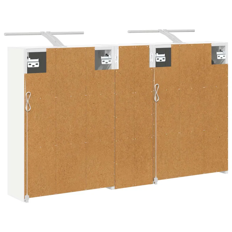 Vonios spintos komplektas 3 pcs 106 x 16 x 62,5 cm