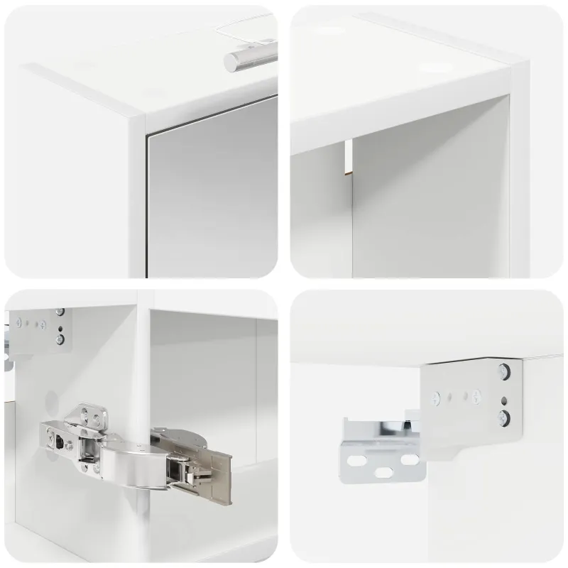 Vonios spintos komplektas 3 pcs 106 x 16 x 62,5 cm