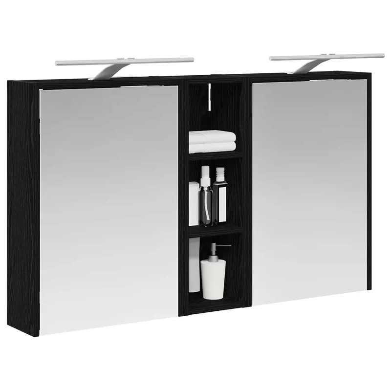 Vonios spintos komplektas 3 pcs 106 x 16 x 62,5 cm