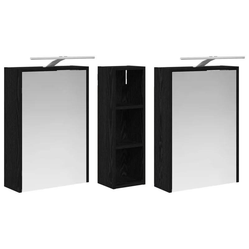 Vonios spintos komplektas 3 pcs 106 x 16 x 62,5 cm