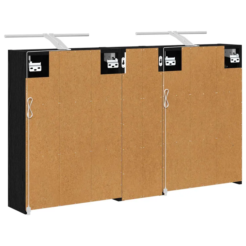 Vonios spintos komplektas 3 pcs 106 x 16 x 62,5 cm