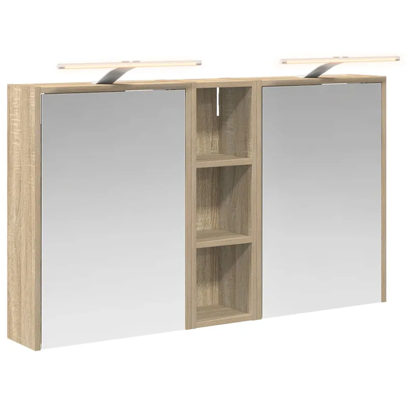 Vonios spintos komplektas 3 pcs 106 x 16 x 62,5 cm