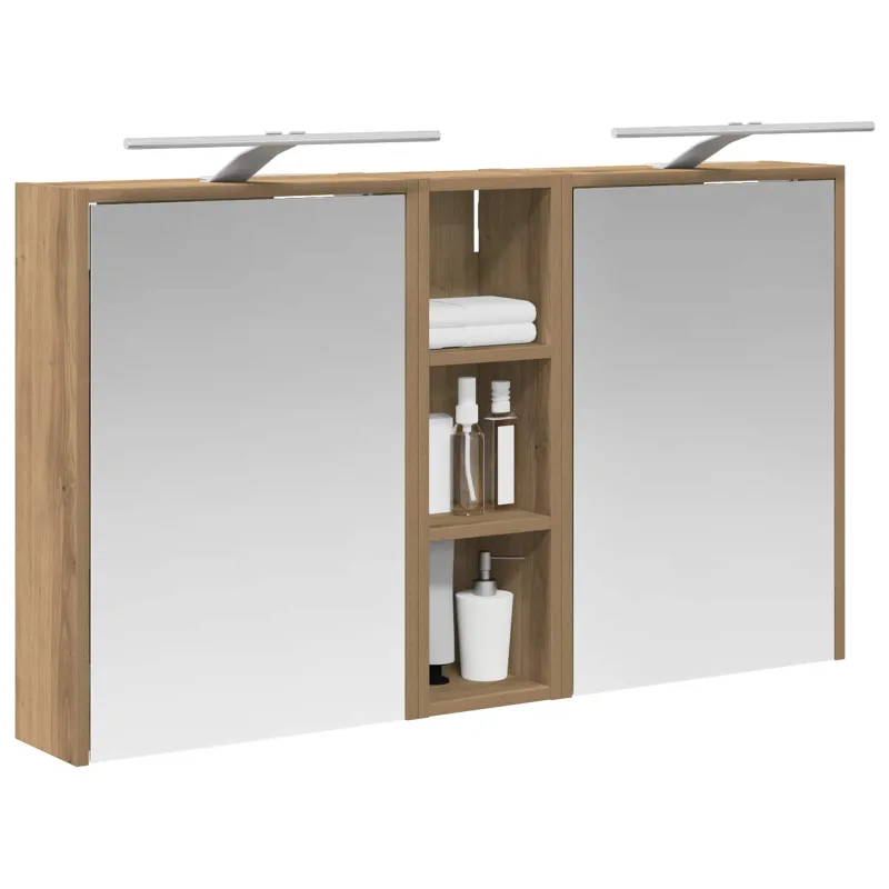 Vonios spintos komplektas 3 pcs 106 x 16 x 62,5 cm