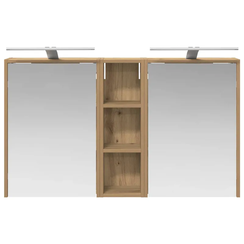 Vonios spintos komplektas 3 pcs 106 x 16 x 62,5 cm