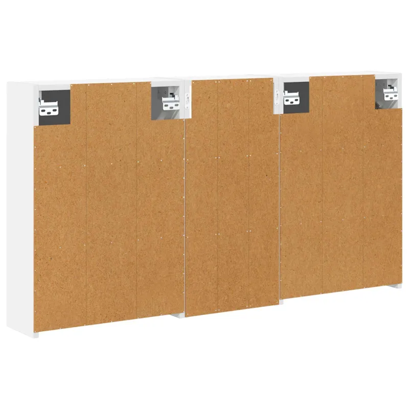 Vonios spintos komplektas 3 pcs 116 x 16 x 62,5 cm