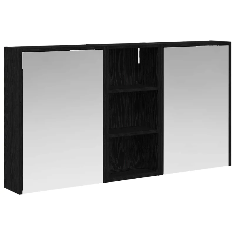 Vonios spintos komplektas 3 pcs 116 x 16 x 62,5 cm