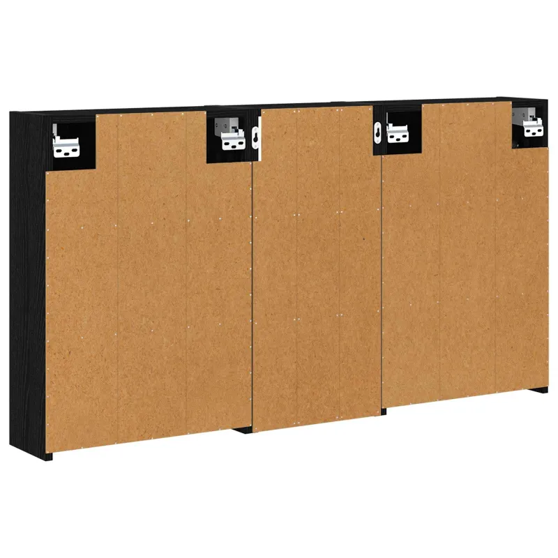 Vonios spintos komplektas 3 pcs 116 x 16 x 62,5 cm