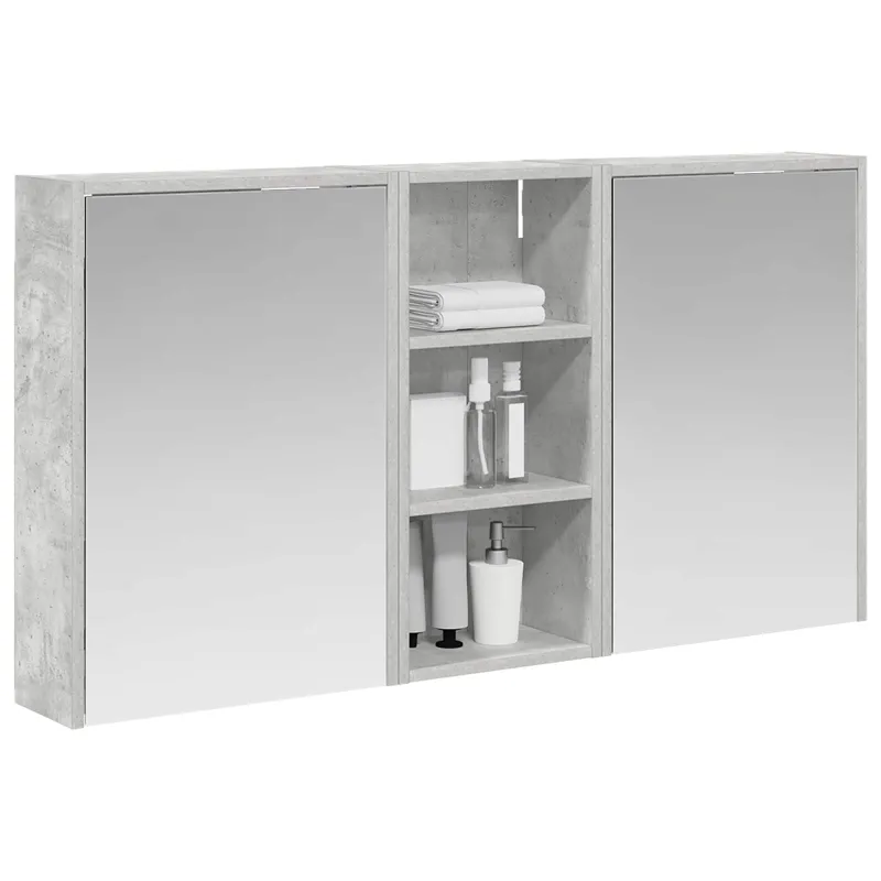 Vonios spintos komplektas 3 pcs 116 x 16 x 62,5 cm