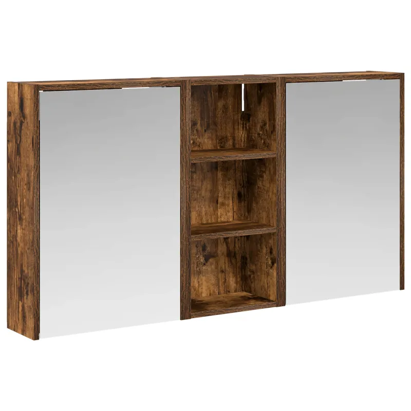Vonios spintos komplektas 3 pcs 116 x 16 x 62,5 cm