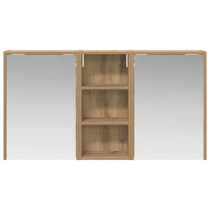 Vonios spintos komplektas 3 pcs 116 x 16 x 62,5 cm