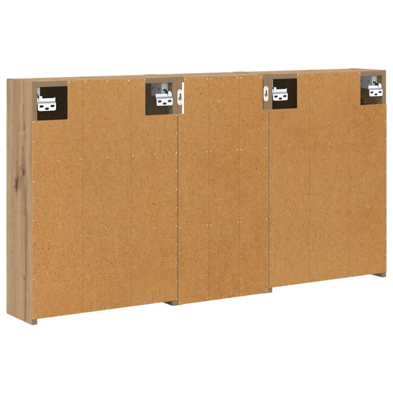 Vonios spintos komplektas 3 pcs 116 x 16 x 62,5 cm