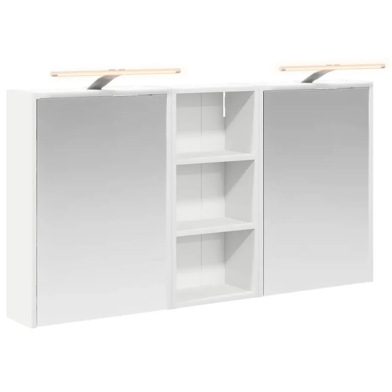 Vonios spintos komplektas 3 pcs 116 x 16 x 62,5 cm