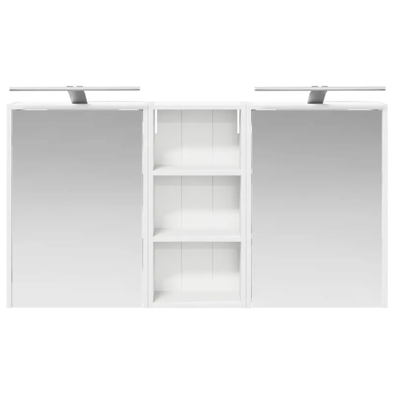 Vonios spintos komplektas 3 pcs 116 x 16 x 62,5 cm