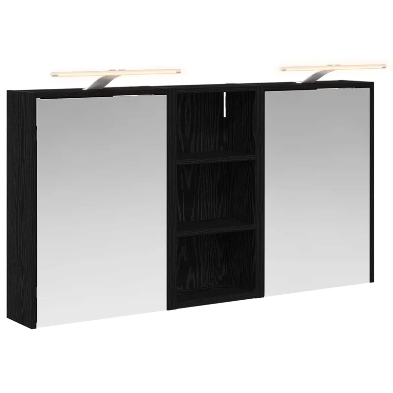 Vonios spintos komplektas 3 pcs 116 x 16 x 62,5 cm