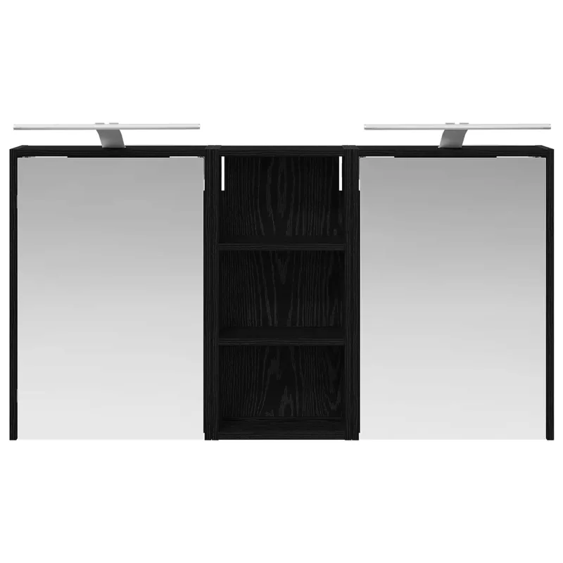 Vonios spintos komplektas 3 pcs 116 x 16 x 62,5 cm