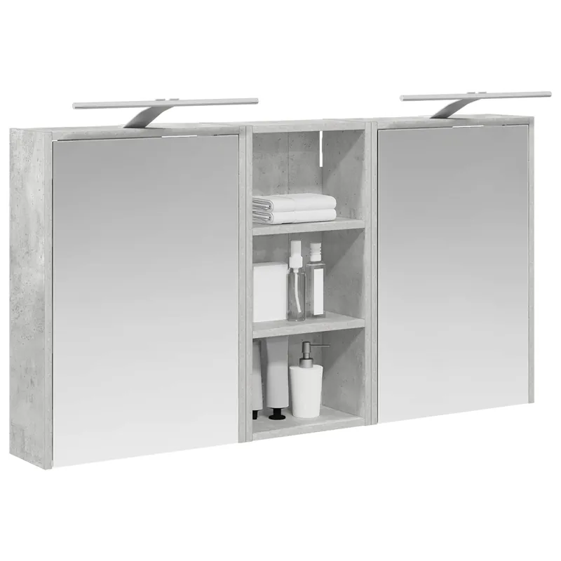 Vonios spintos komplektas 3 pcs 116 x 16 x 62,5 cm