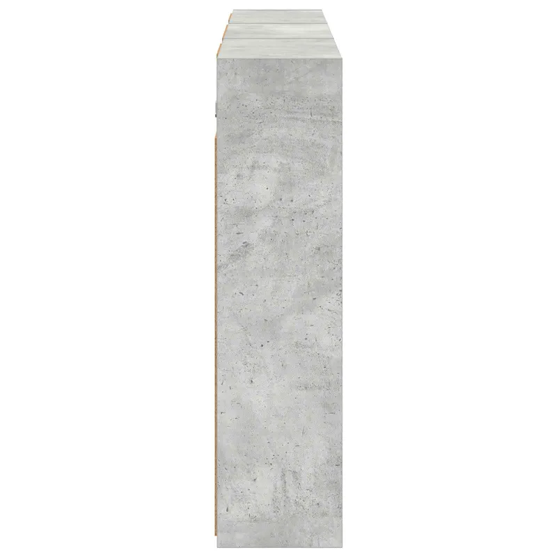 Vonios spintos komplektas su lentyna 3 pcs 126 x 16 x 62.5 cm