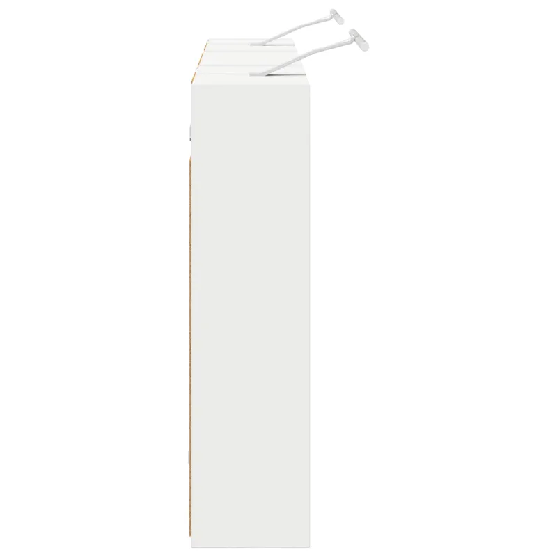 Vonios spintos komplektas su lentyna 3 pcs 126 x 16 x 62.5 cm