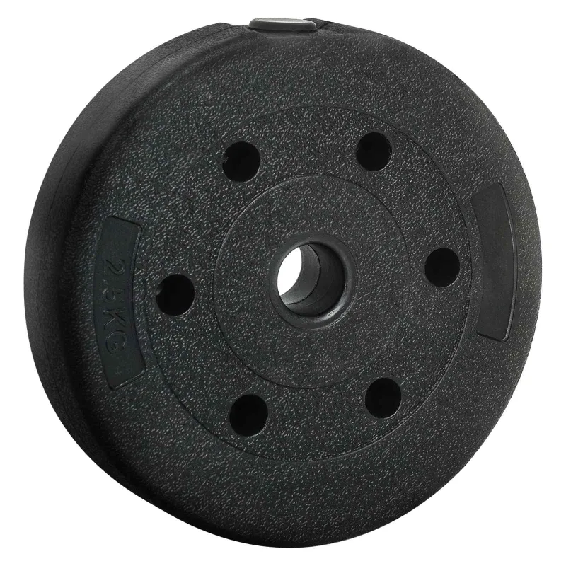 4-in-1 hantelių rinkinys 30kg Juoda ir mėlyna
