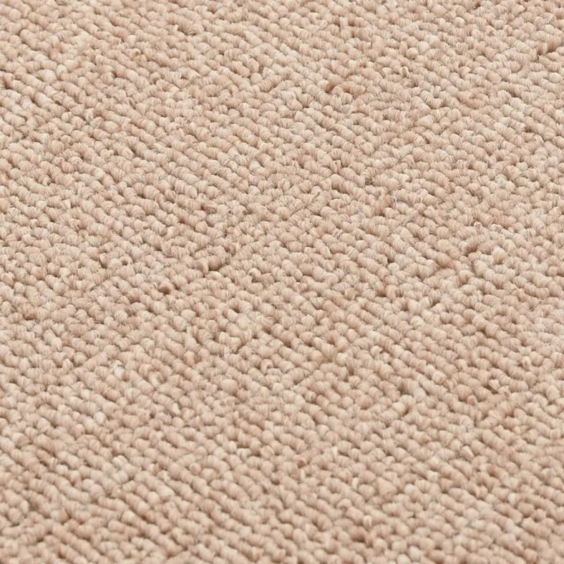 Neslystantys laiptų kilimėliai, 15vnt., smėlio, 75x20cm