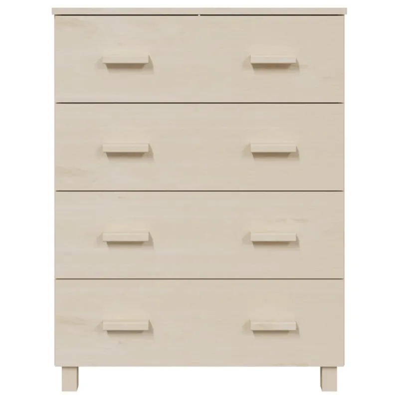Šoninė spintelė HAMAR, medaus ruda, 79x40x103,5cm, pušis