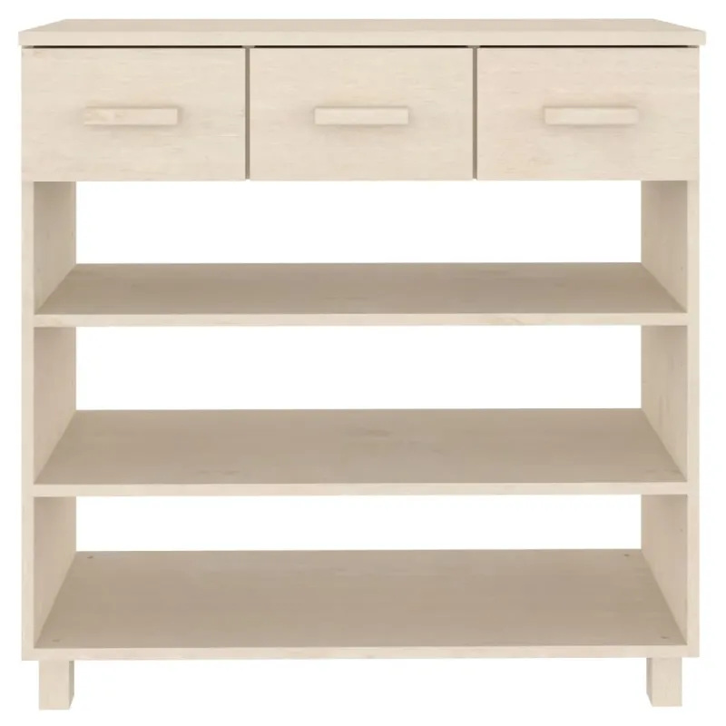 Konsolinis staliukas HAMAR, medaus rudas, 90x35x90cm, pušis