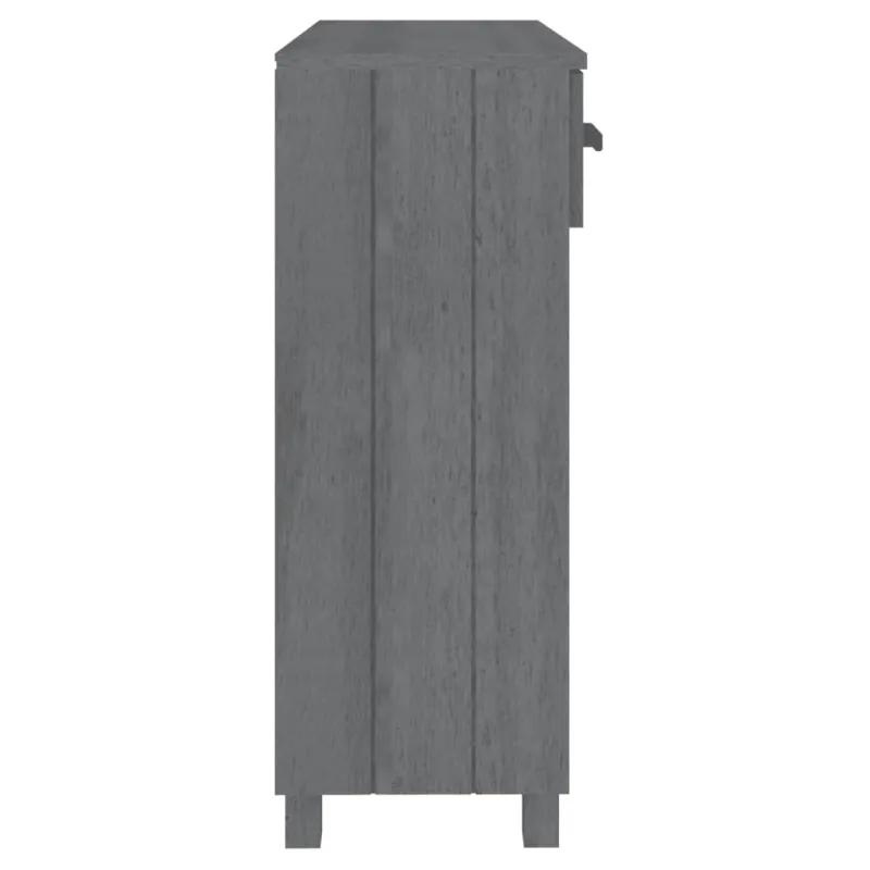 Konsolinis staliukas HAMAR, tamsiai pilkas, 90x35x90cm, pušis