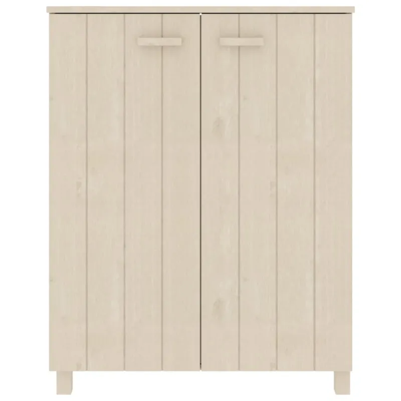 Batų spintelė HAMAR, medaus ruda, 85x40x108cm, pušies masyvas