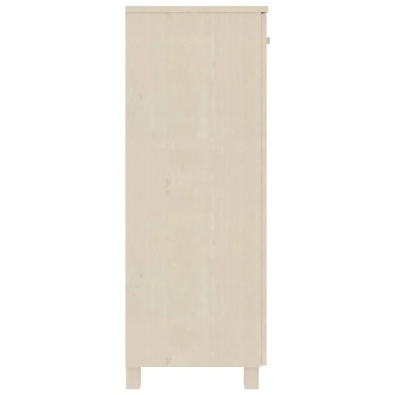 Batų spintelė HAMAR, medaus ruda, 85x40x108cm, pušies masyvas