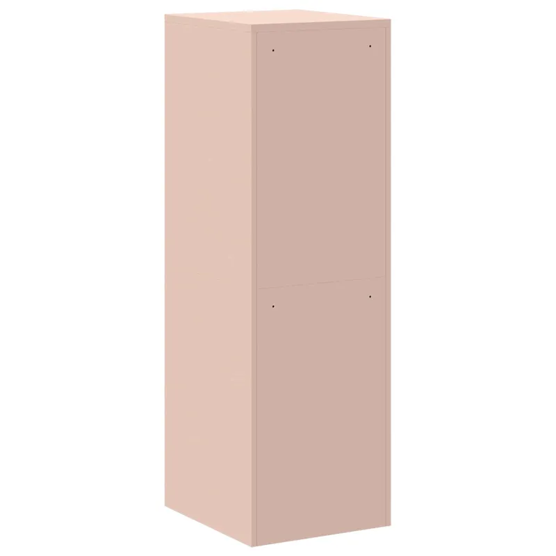 Bylų spinta su stalčių su lentyna 2 pcs Rožinė 44 x 50 x 139 cm
