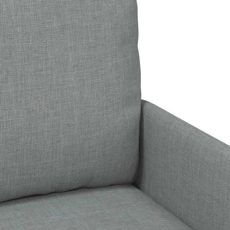 Sofų komplektai 3 pcs Šviesiai pilka 115 x 56 x 80 cm fanera