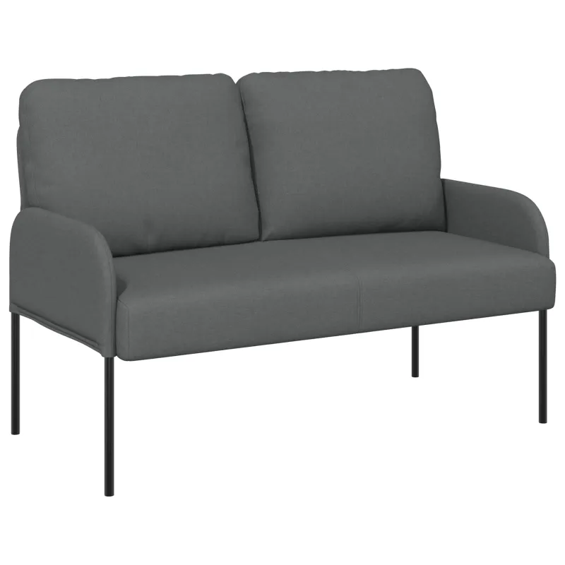 Sofų komplektai 3 pcs Tamsiai pilka 115 x 56 x 80 cm fanera