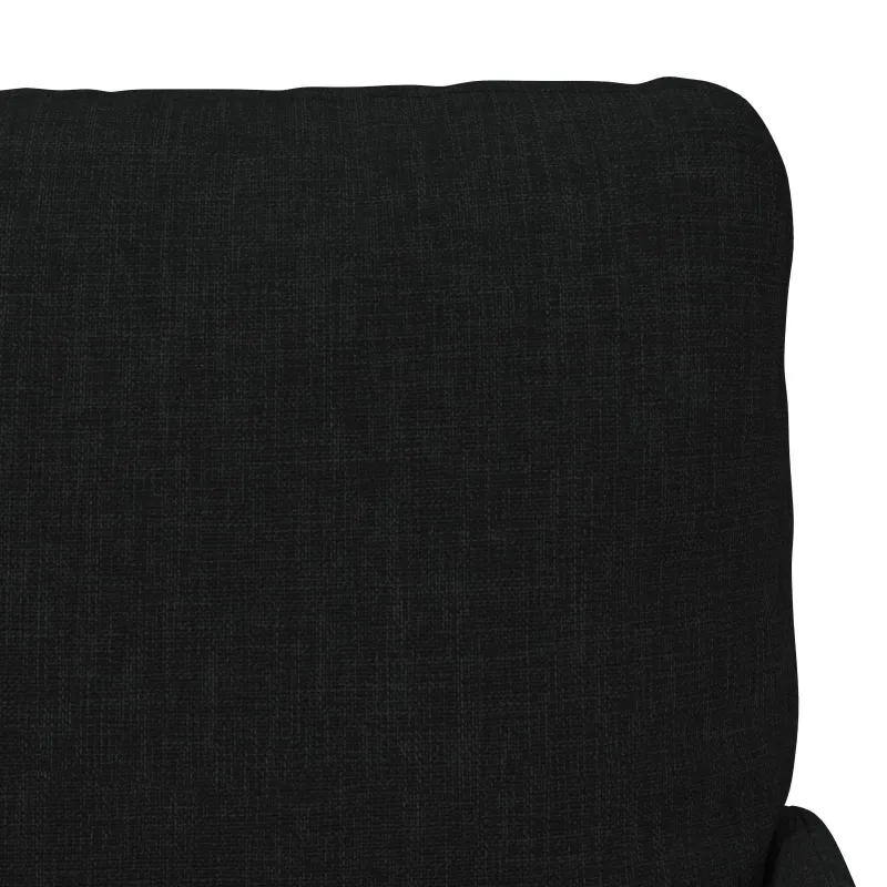 Sofų komplektai su pagalve 3 pcs Juoda 115 x 56 x 80 cm fanera