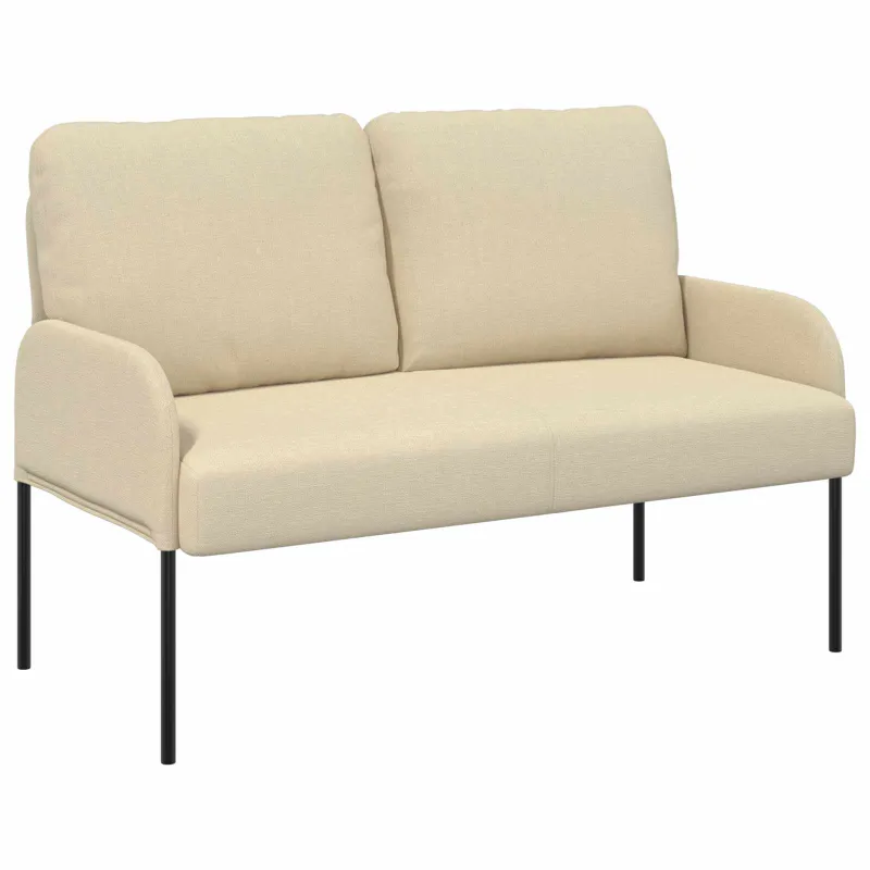 Sofų komplektai 3 pcs Kreminė 115 x 56 x 80 cm fanera