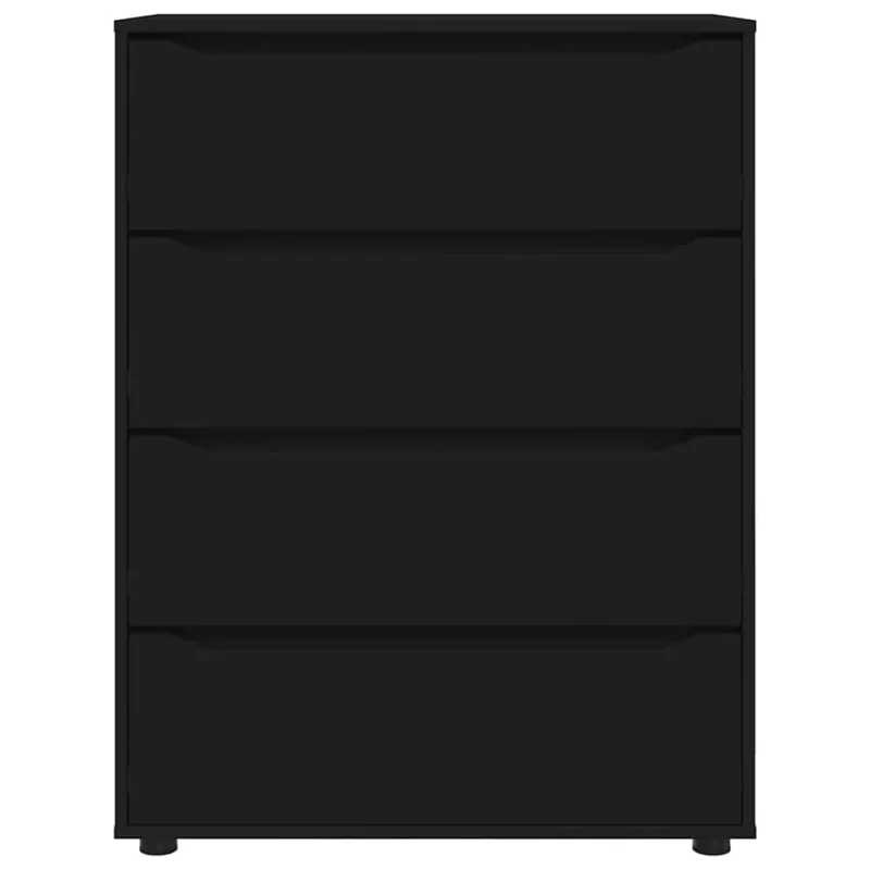Saugojimo spintos Juoda 80 x 48 x 105 cm Apdirbta mediena