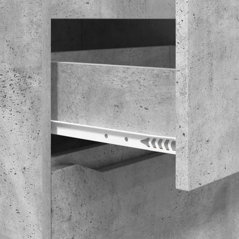Saugojimo spintos Betono pilka 60 x 48 x 105 cm