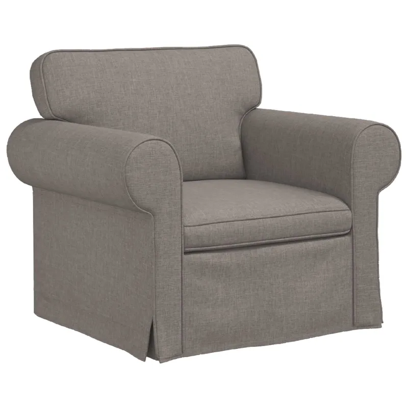 Sofos komplektas 2 pcs Tortora 155 x 82 x 80 cm audinys