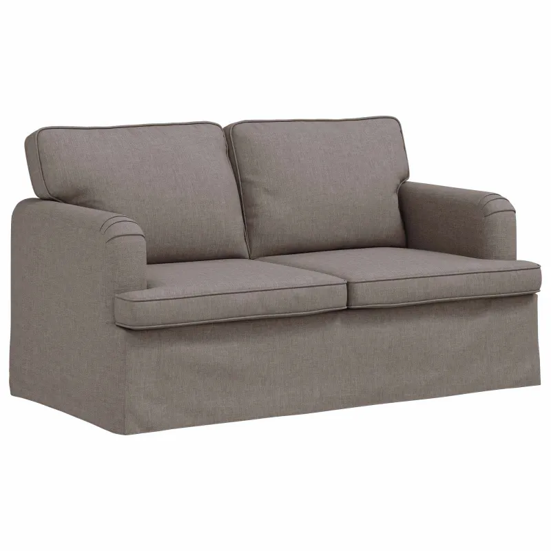 Sofos komplektas 2 pcs Tortora 144 x 80 x 85 cm audinys