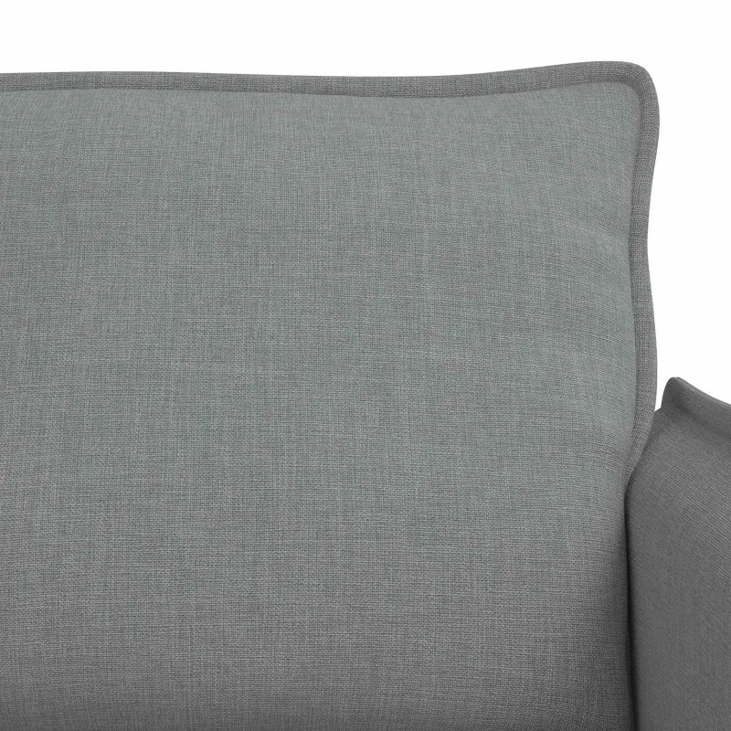 Sofos komplektas 2 pcs Šviesiai pilka 136 x 82 x 85 cm Audinys