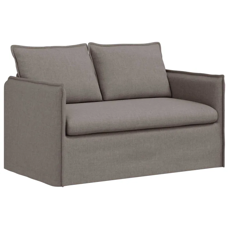 Sofos komplektas 2 pcs Taupe 136 x 82 x 85 cm Audinys