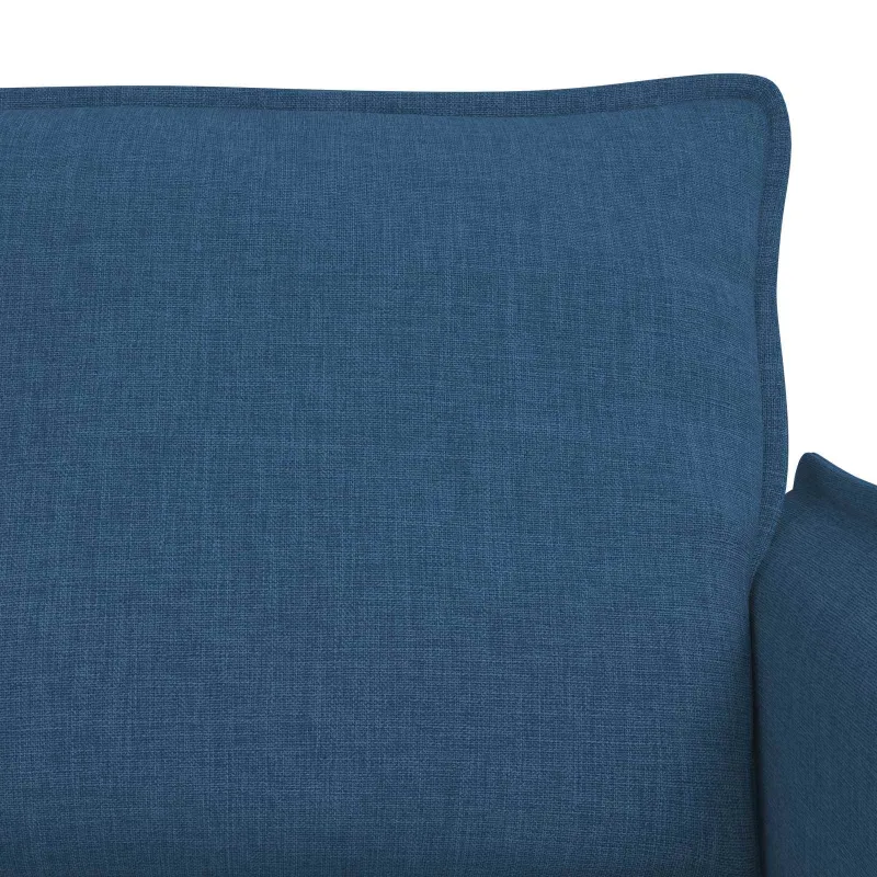 Sofos komplektas 2 pcs Mėlyna 136 x 82 x 85 cm Audinys