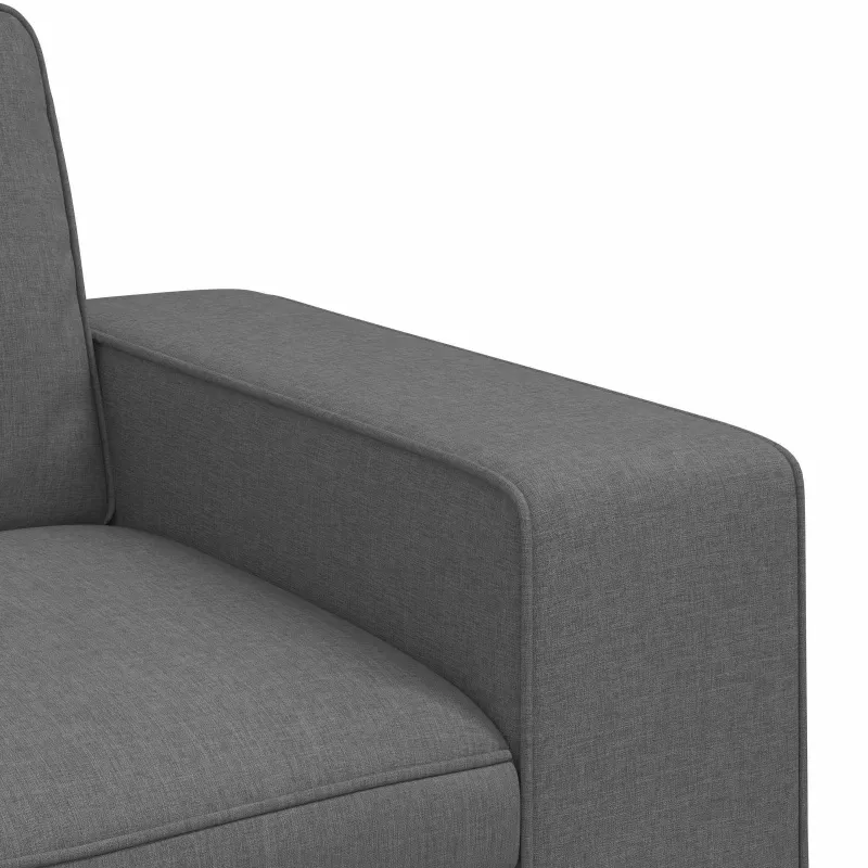 Sofos komplektas 2 pcs Tamsiai pilka 182 x 80 x 82 cm audinys