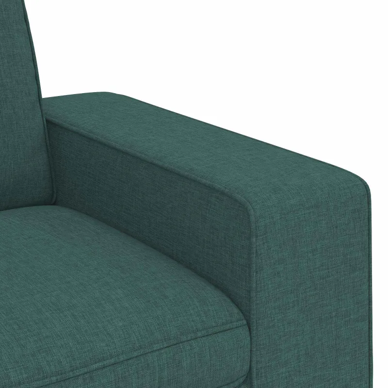 Sofos komplektas 2 pcs Tamsiai žalia 182 x 80 x 82 cm audinys
