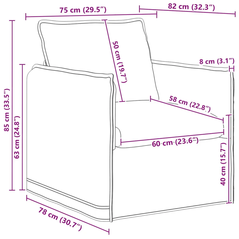 Sofos komplektas 2 pcs Šviesiai pilka 156 x 82 x 85 cm Audinys