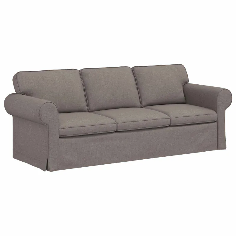 Sofos komplektas 2 pcs Tortora 215 x 82 x 80 cm audinys
