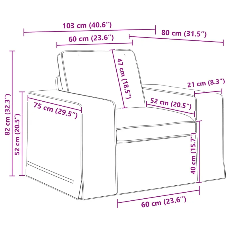 Sofos komplektas 2 pcs Tamsiai pilka 222 x 80 x 82 cm audinys